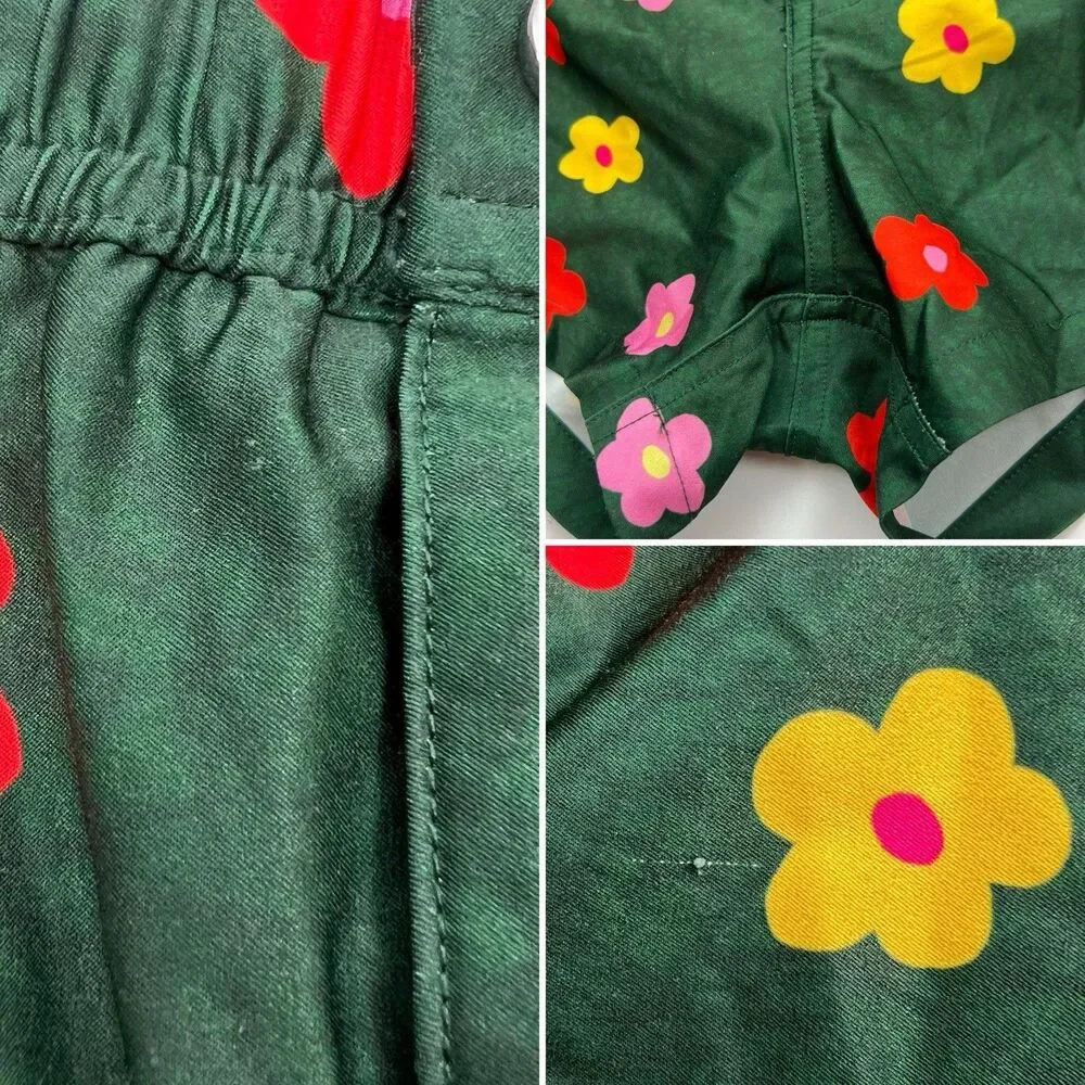 DC2 Miami Swim Mini Shorts Mens Size 2XL Green Floral Buy Myself Flowers Print